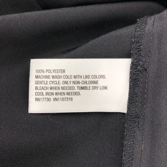 Sheer Black Sleeveless Top, Size L - Picture 7 of 8